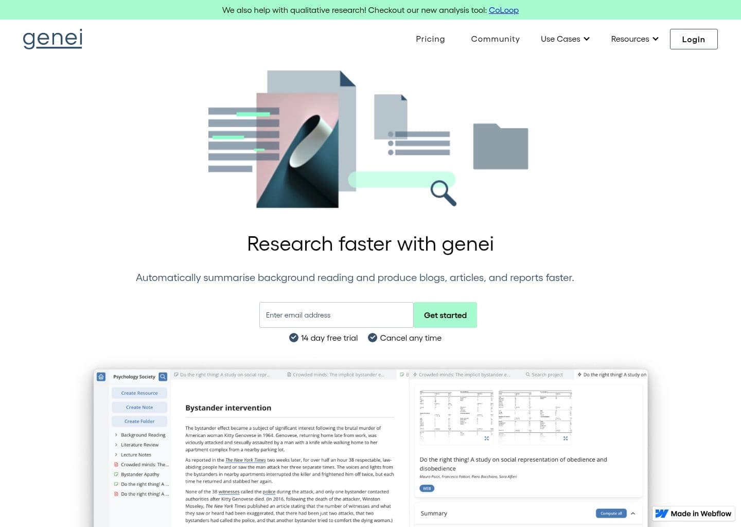 Genei screenshot 3