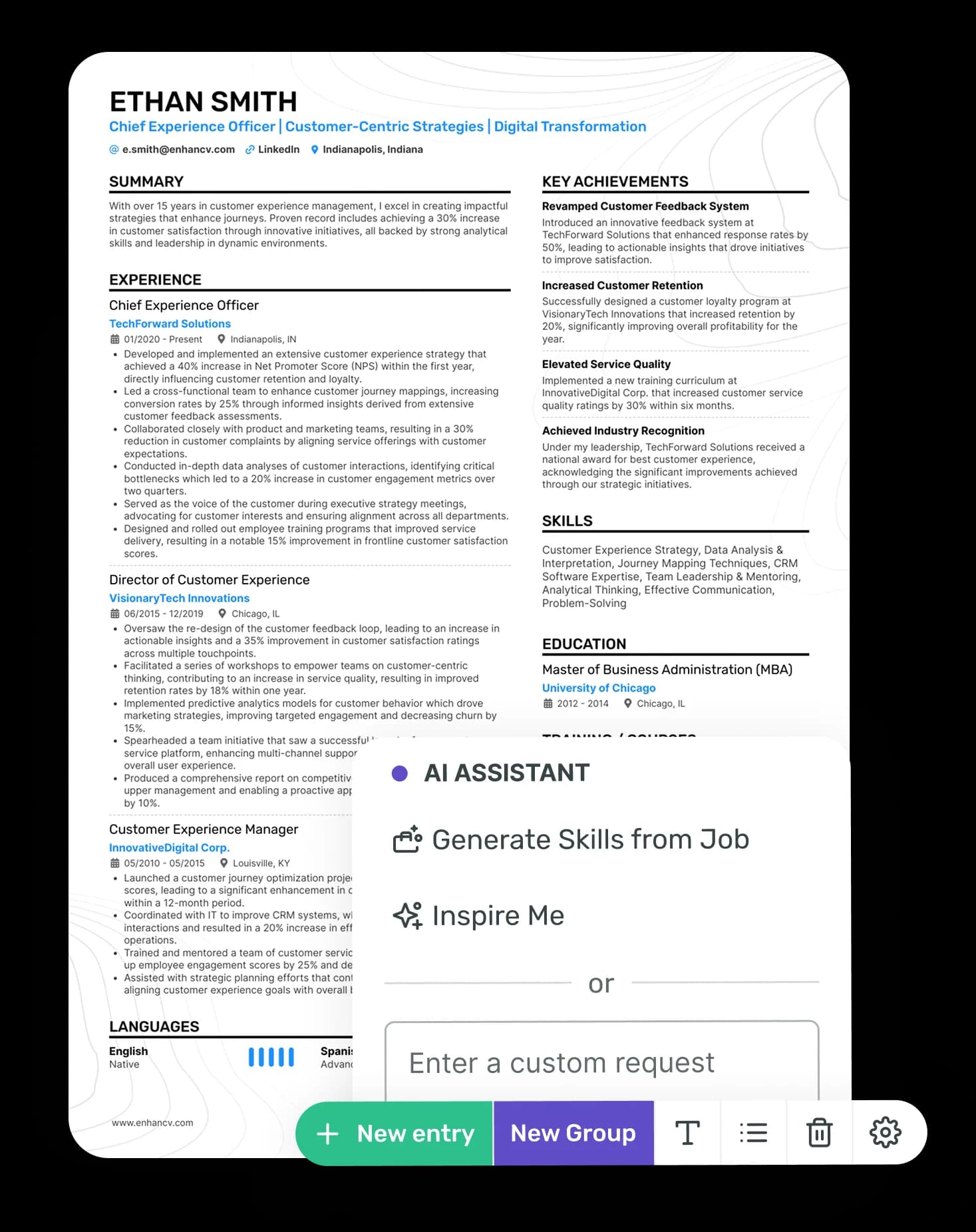 Enhancv screenshot 5