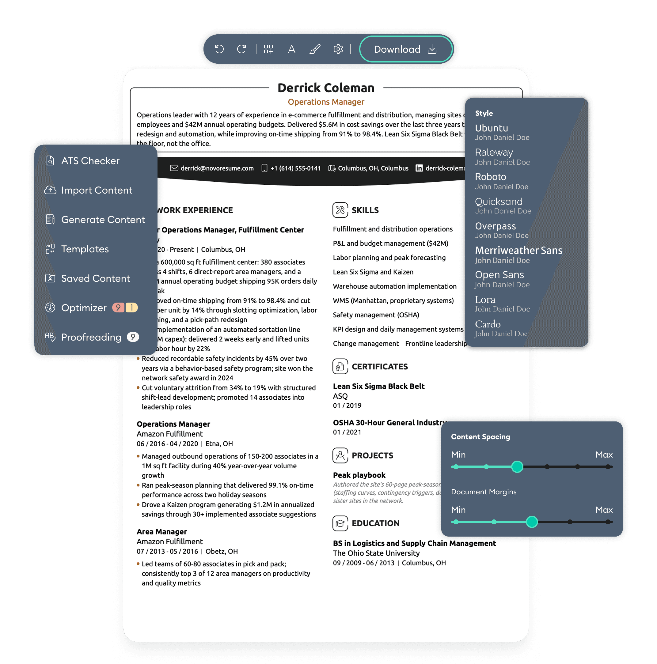 Novorésumé screenshot 6