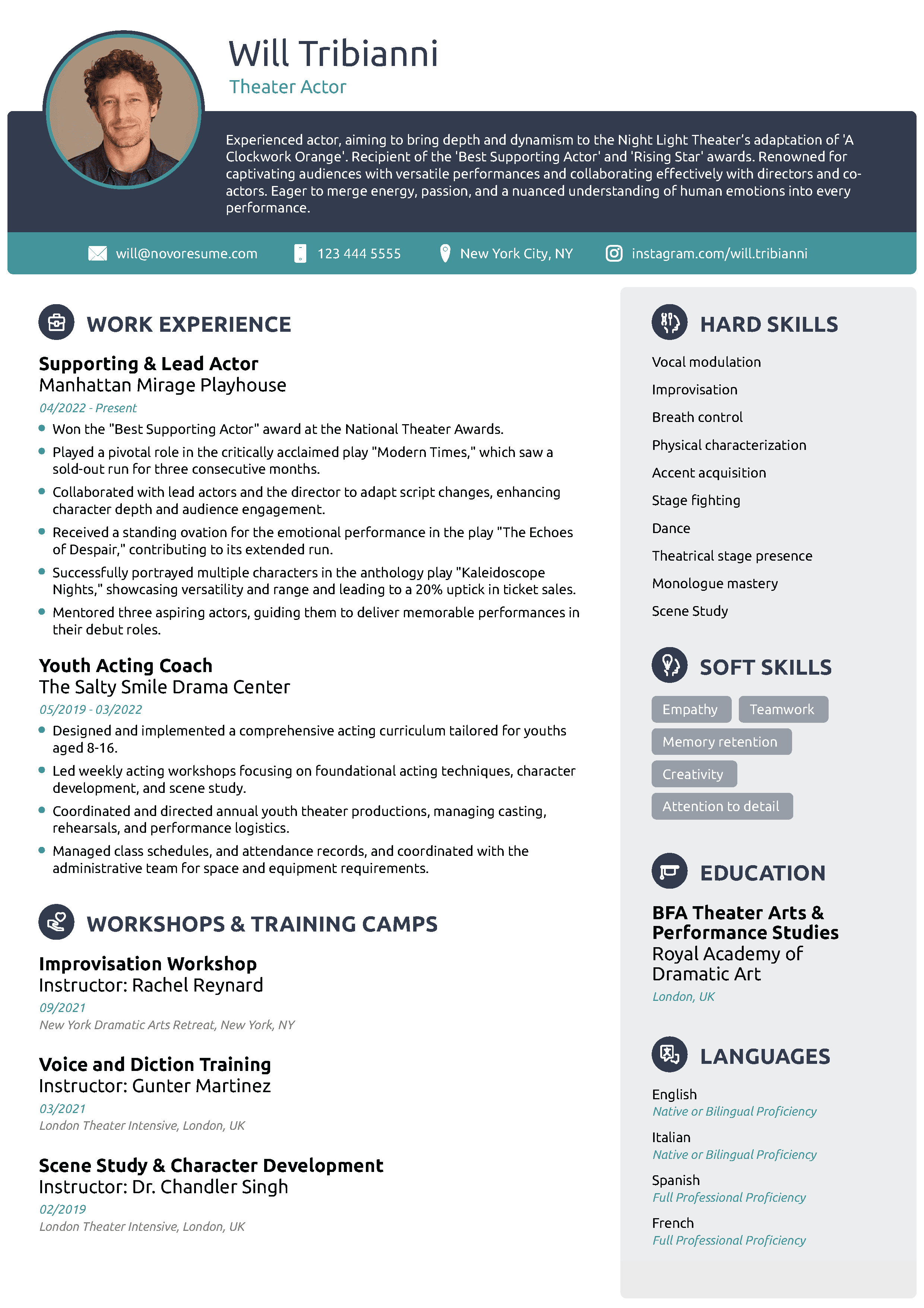 Novorésumé screenshot 7