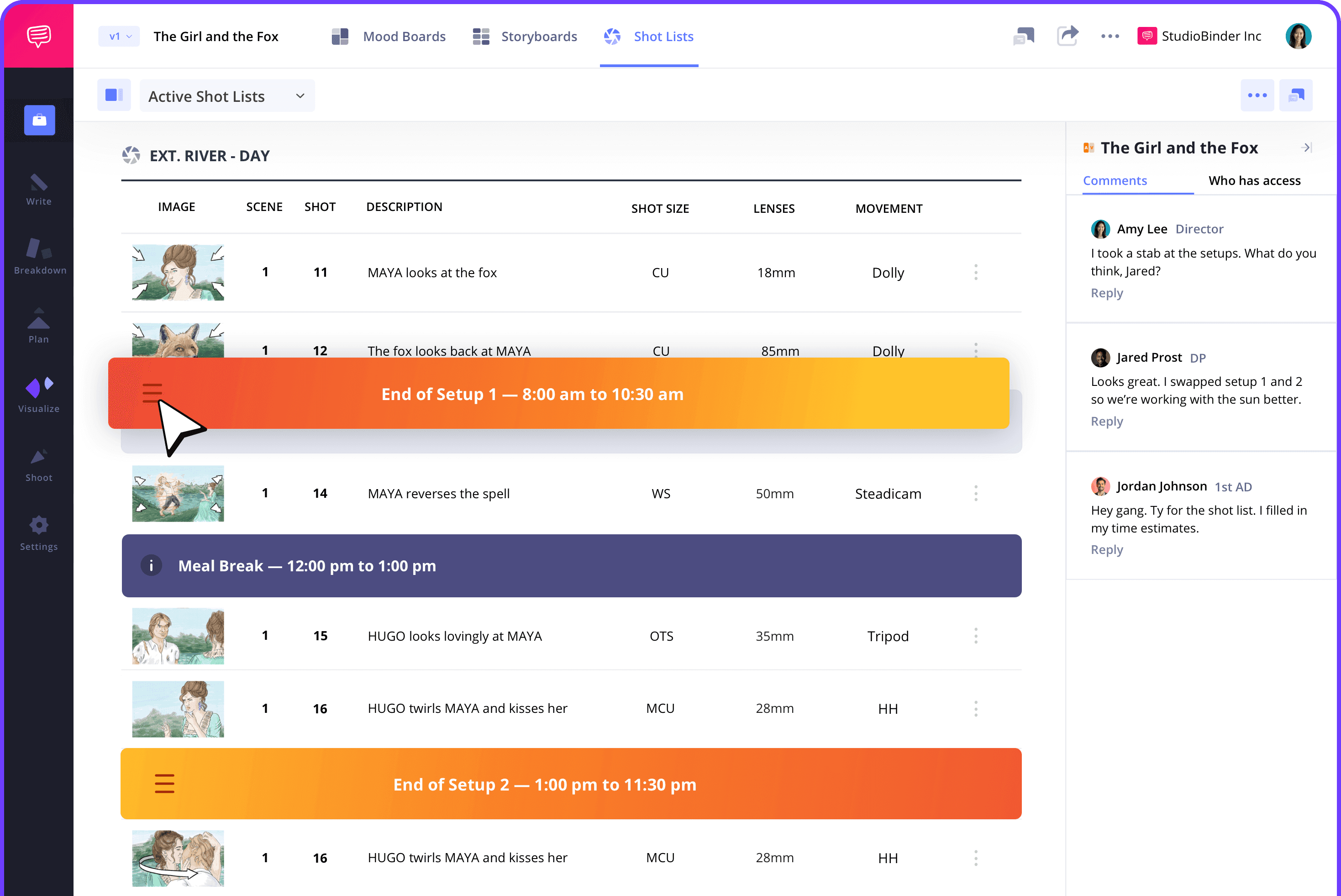 StudioBinder screenshot 3