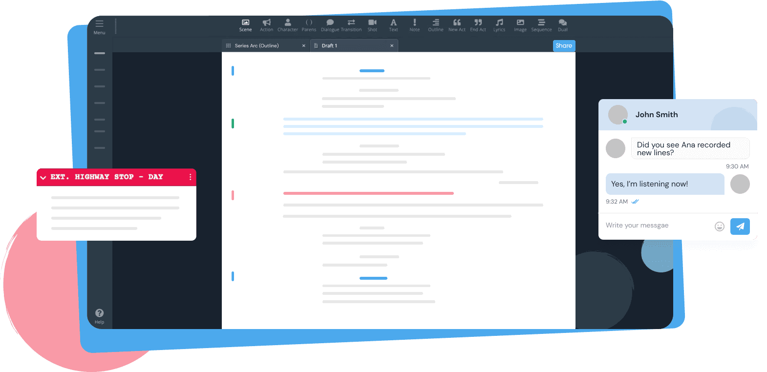 WriterDuet screenshot 3