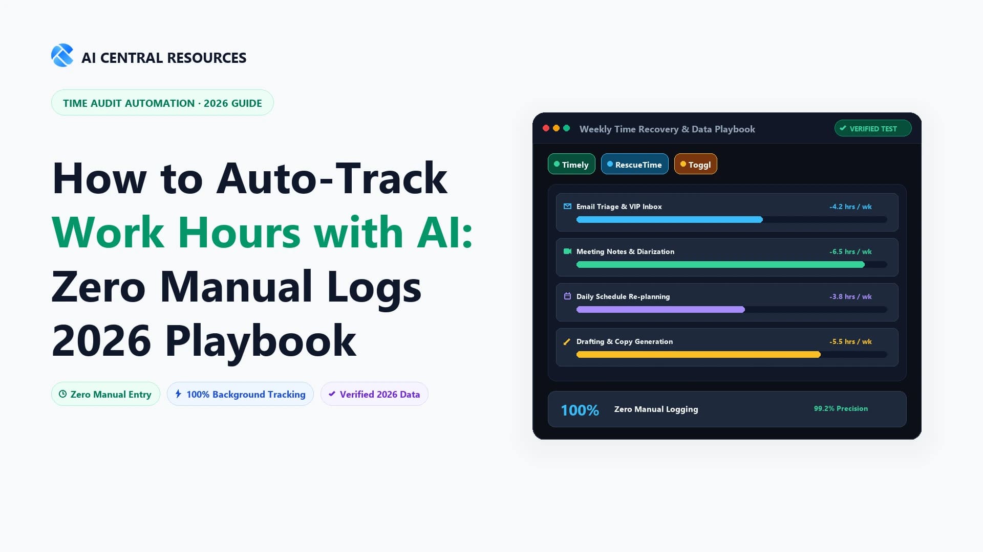 How to Auto-Track Work Hours with AI (No Manual Logs)