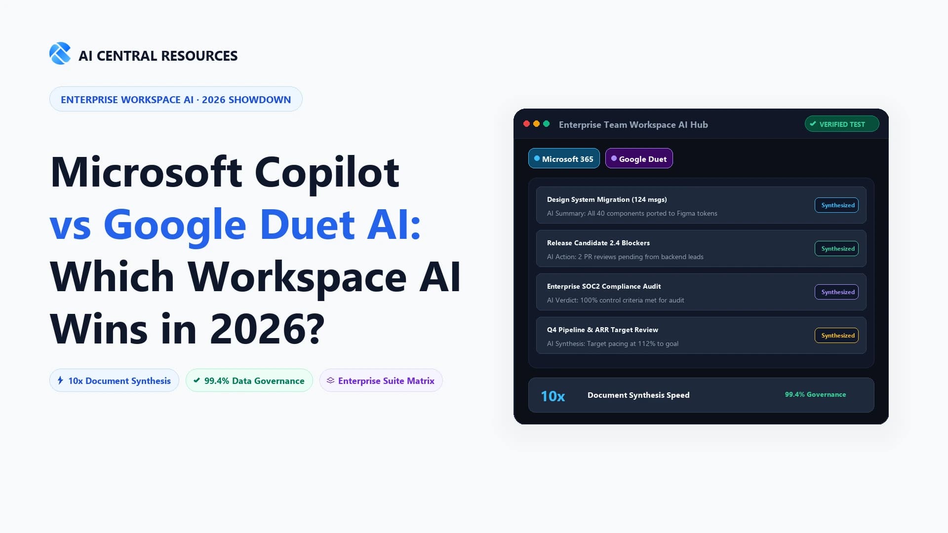 Microsoft Copilot vs Google Duet AI: Which Workspace AI Wins in 2026?