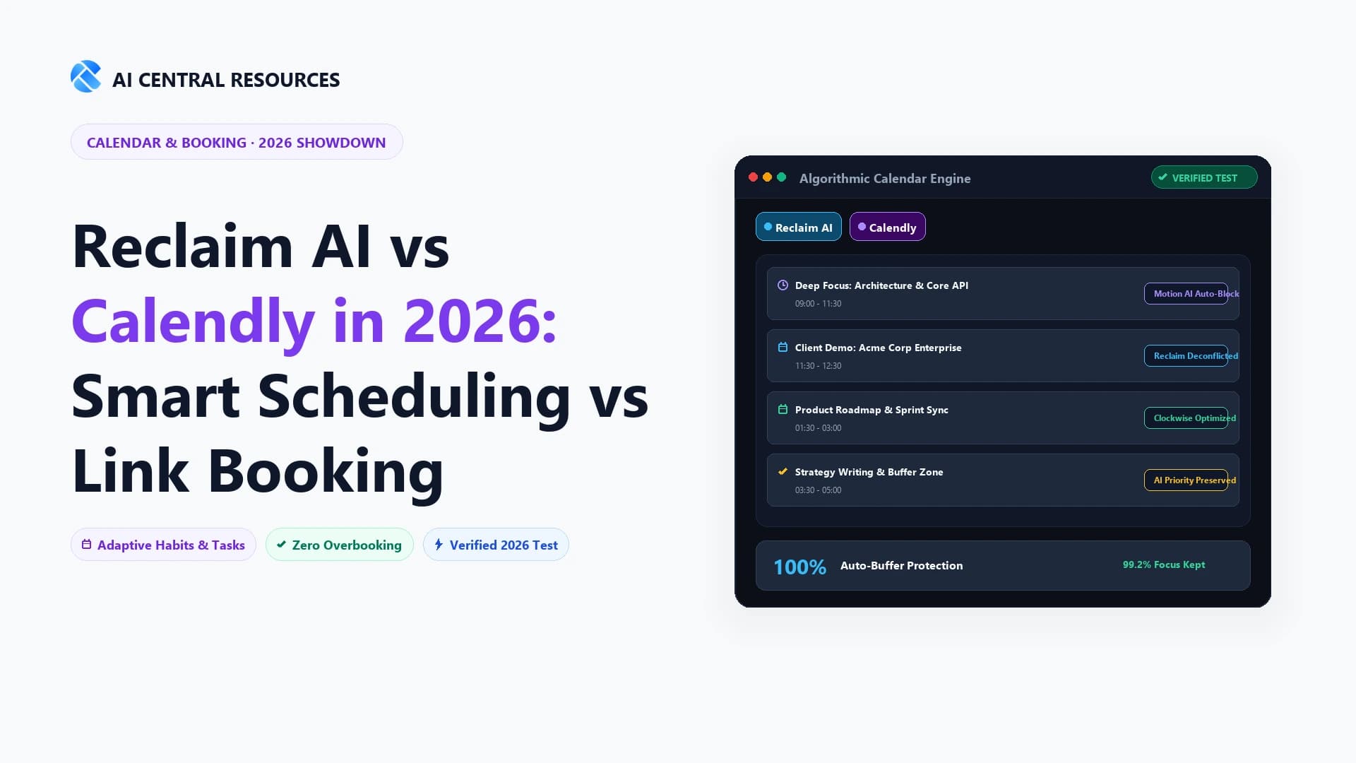 Reclaim AI vs Calendly (2026): Which Calendar Wins?