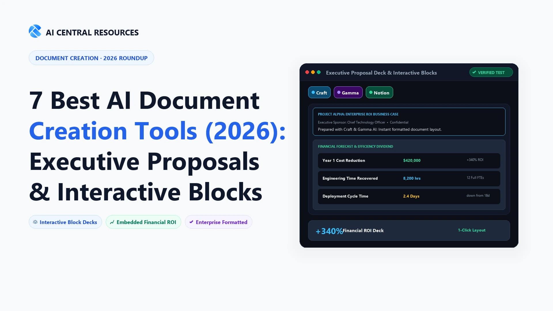 7 Best AI Document Creation Tools for Pros (2026)