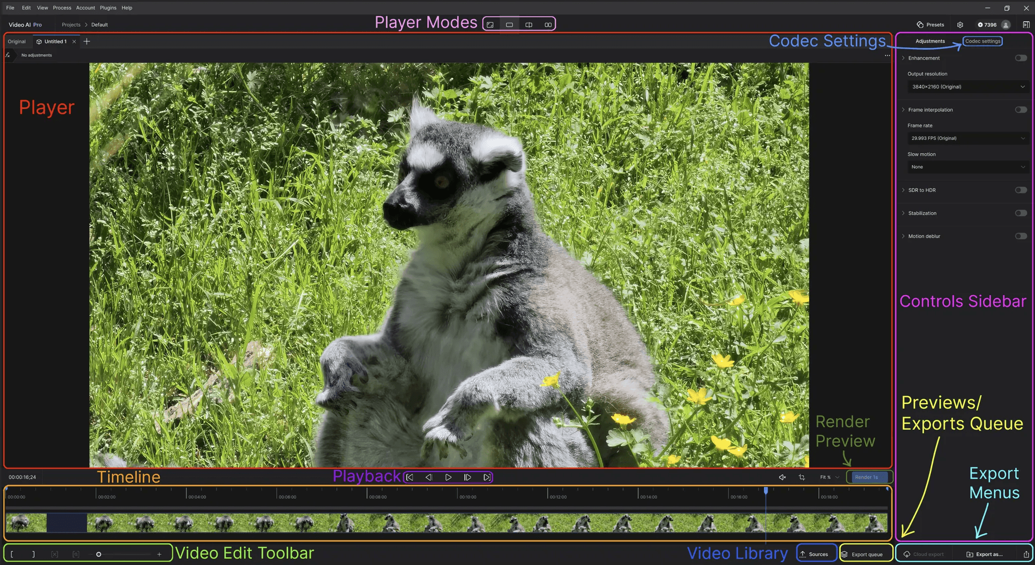 Topaz Video AI screenshot 5