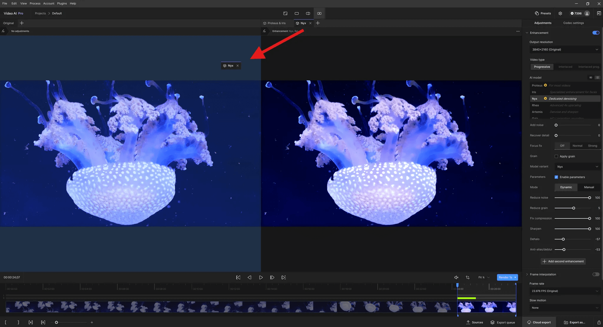 Topaz Video AI screenshot 6