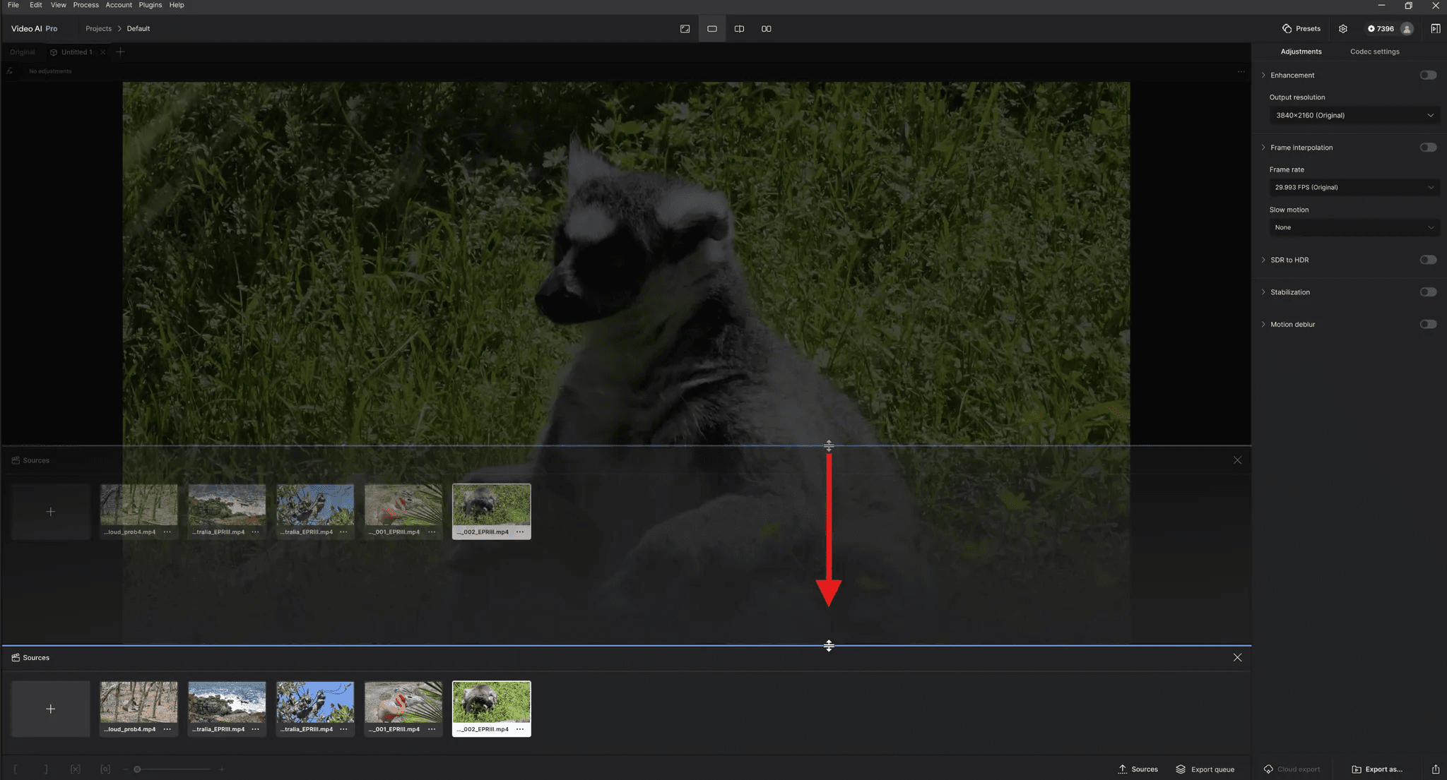 Topaz Video AI screenshot 7