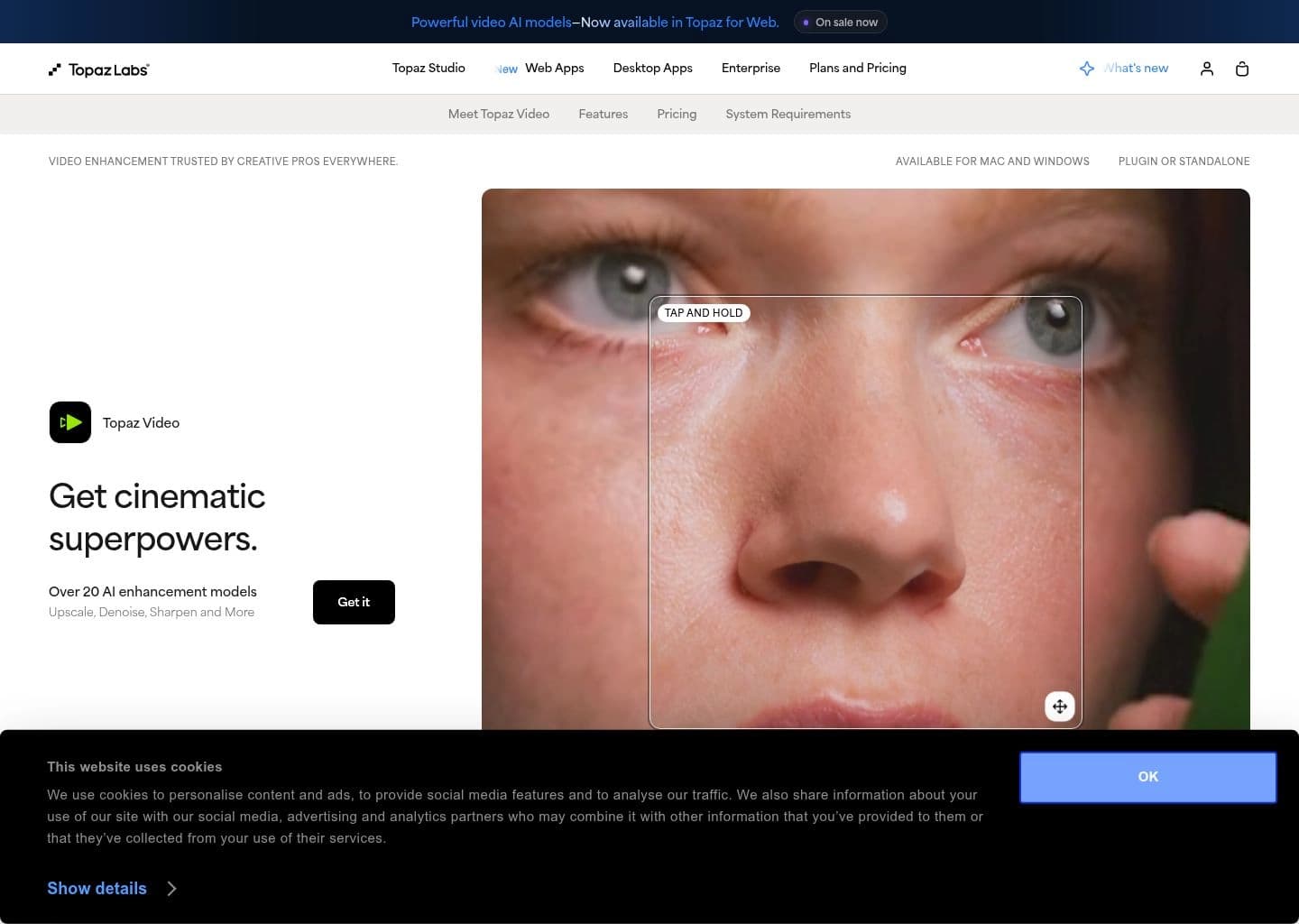 Topaz Video AI screenshot 4