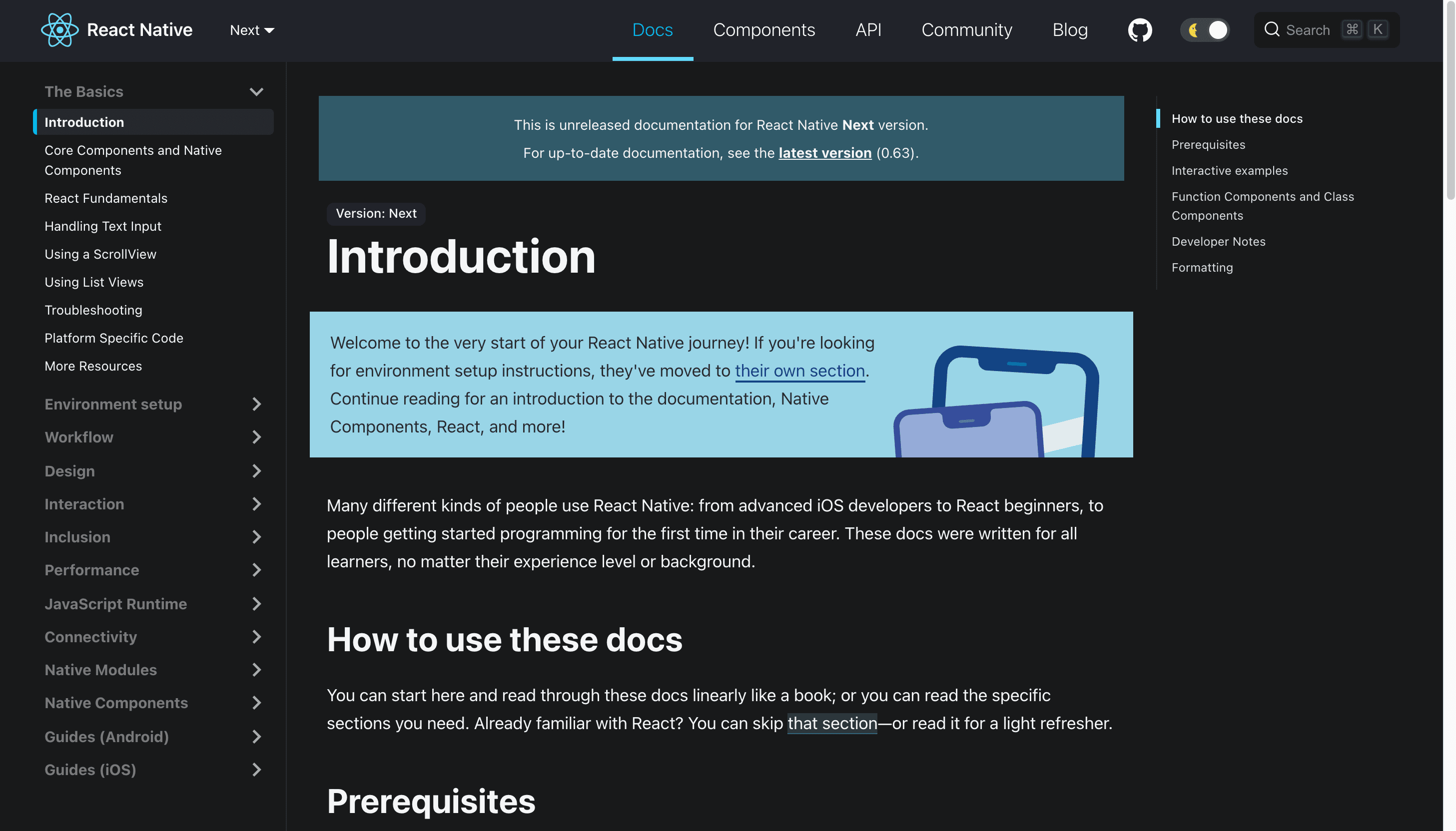 Docusaurus screenshot 5