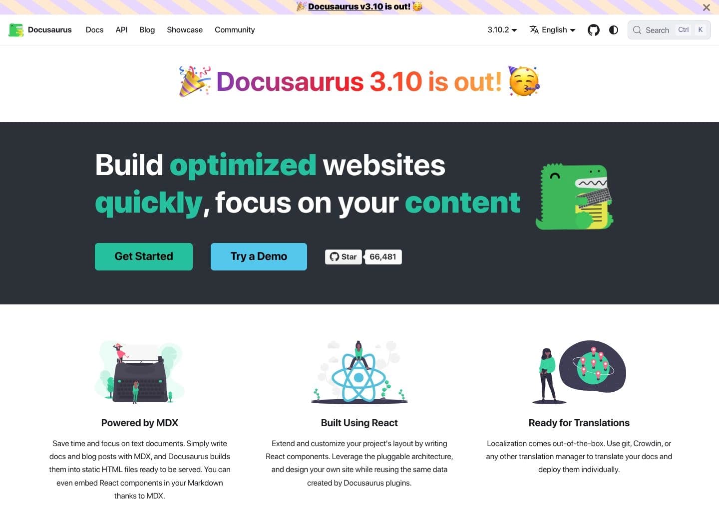 Docusaurus screenshot 4