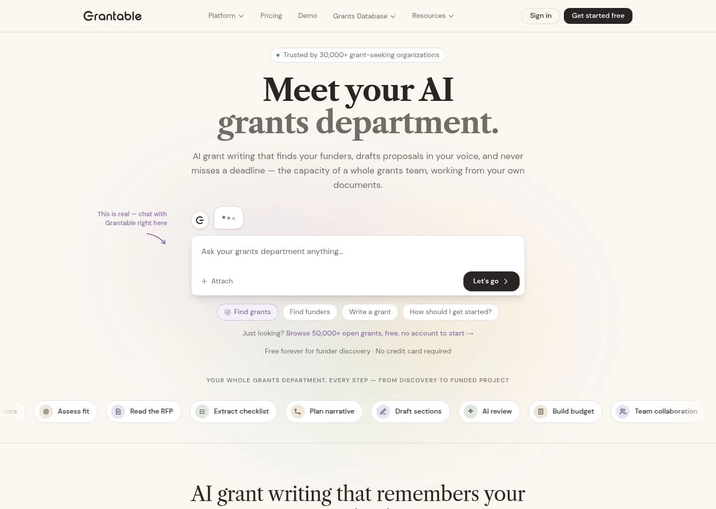 Grantable screenshot 3
