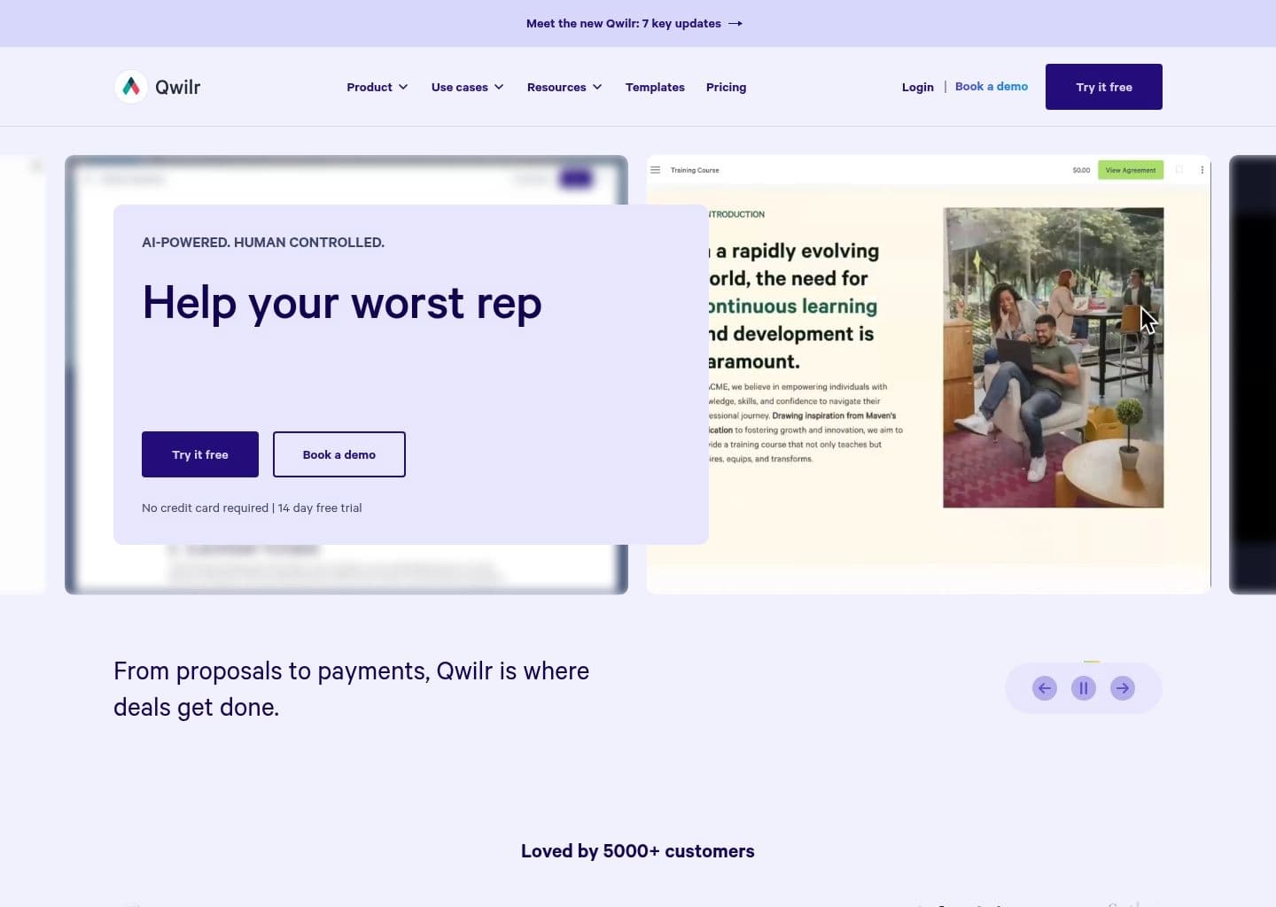 Qwilr screenshot 4