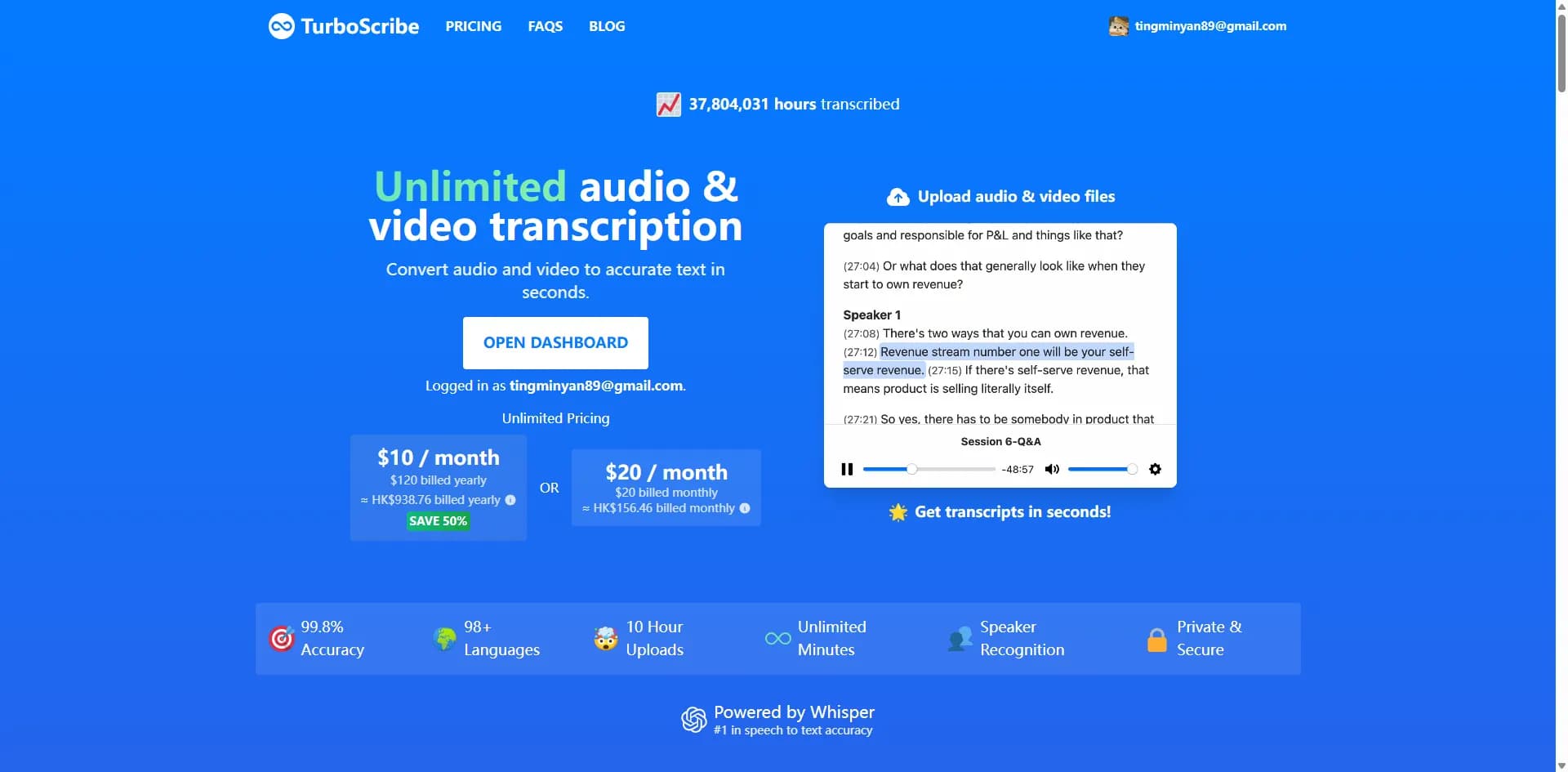 TurboScribe screenshot 7