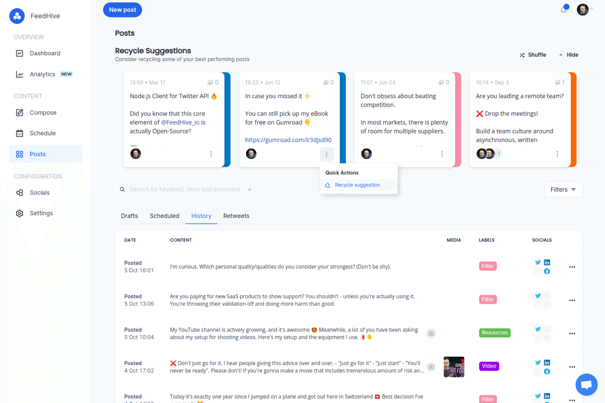 FeedHive screenshot 6