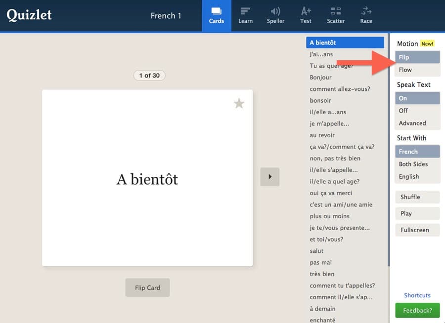 Quizlet screenshot 6