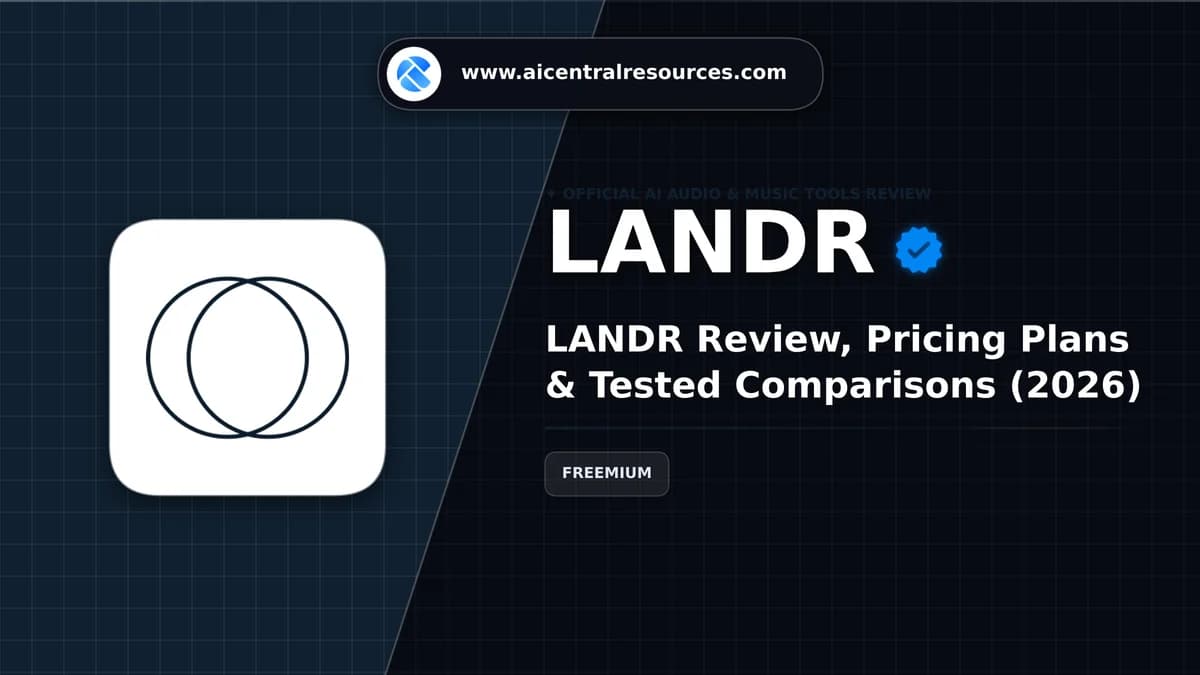 LANDR screenshot 2
