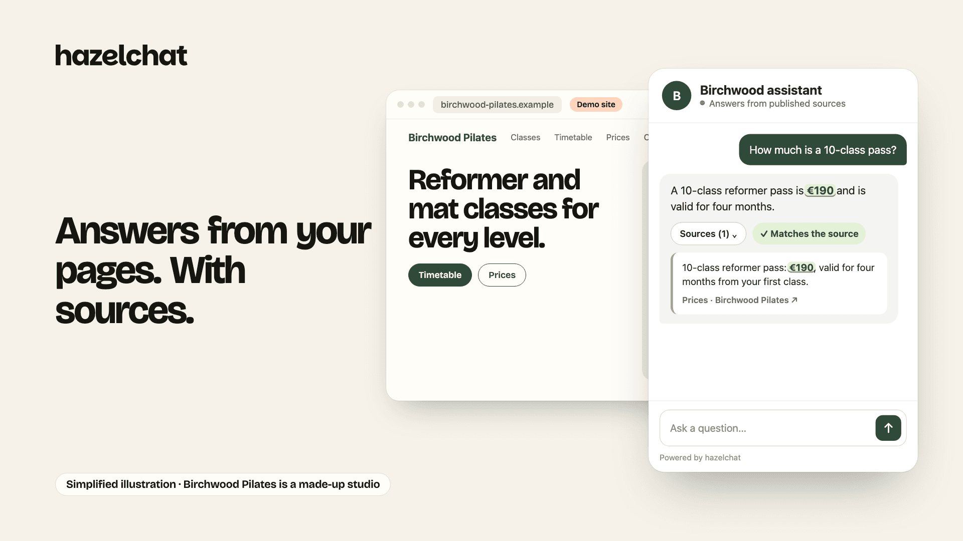 Hazelchat screenshot 2